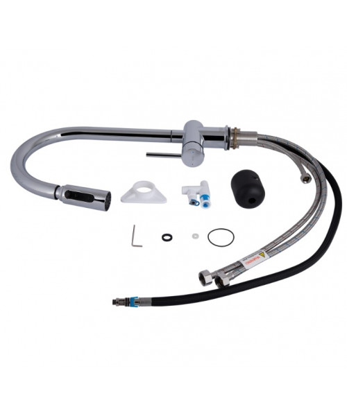 Смеситель для кухни Qtap Rozcesti QTROZ366CRM45938 Chrome - фото №3, в окне
