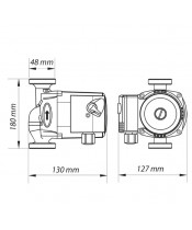 Циркуляційний насос Koer KP.GRS-25/6-130 - фото №3
