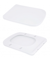 Унитаз Qtap Kolibri QT10226380W Ultra Quiet с сиденьем Slim Duroplast / Soft-close / Quick Release  - фото №3