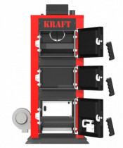 Твердотопливный котел Kraft K 24 кВт (автоматика) - фото №3