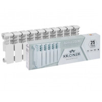 Біметалевий радіатор Kroner Alma 200М 200х80х96 мм
