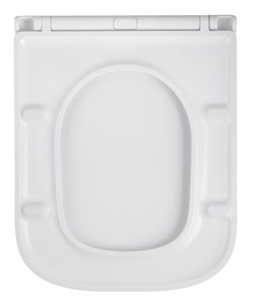 Унітаз Kroner Eifel WHI493436 RIMLESS з сидінням Slim Duroplast / Soft-close / Quick relase - фото №3, у вікні