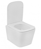 Унітаз Kroner Eifel WHI483429 TORNADO з сидінням Slim Duroplast / Soft-close / Quick relase - фото №3, у вікні, мініатюра