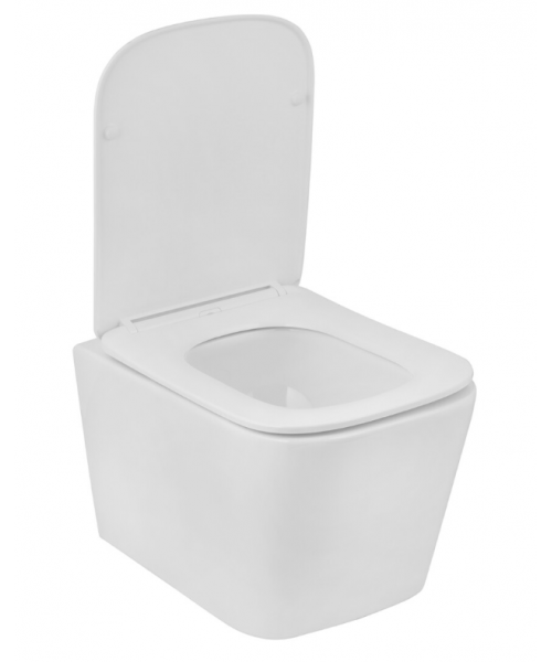 Унітаз Kroner Eifel WHI483429 TORNADO з сидінням Slim Duroplast / Soft-close / Quick relase - фото №3, у вікні