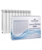 Біметалевий радіатор Kroner Laura Perfect 500P 500х80х100 мм