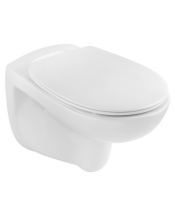 Унітаз Kroner Oker WHI533536 RIMLESS з сидінням Slim Duroplast / Soft-close / Quick relase