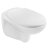 Унітаз Kroner Oker WHI533536 RIMLESS з сидінням Slim Duroplast / Soft-close / Quick relase Унітаз Kroner Oker WHI533536 RIMLESS з сидінням Slim Duroplast / Soft-close / Quick relase