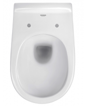 Унітаз Kroner Oker WHI533536 RIMLESS з сидінням Slim Duroplast / Soft-close / Quick relase - фото №3, у вікні, мініатюра