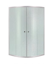 Душевая кабина Lidz Latwa SC80x80.SAT.MID.FR (полукруглая)
