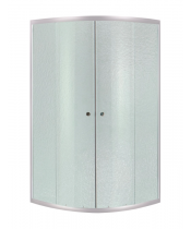 Душова кабіна Lidz LATWA SC80x80.SAT.LOW.FR (напівкругла)