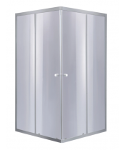 Душова кабіна Lidz WAWEL SC90x90.SAT.LOW.GR (квадратна)