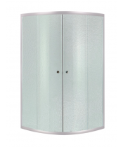 Душова кабіна Lidz LATWA SC90x90.SAT.LOW.FR (напівкругла)