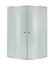 Душова кабіна Lidz LATWA SC90x90.SAT.HIGH.FR (напівкругла)