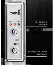 Полотенцесушитель Марио Премиум Стандарт-I 1100x500/170 TR таймер-регулятор - фото №3