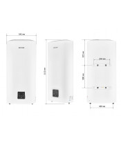 Бойлер MIXXUS EWH-10080 FLAT DRY 80 л, сухий ТЕН 2 кВт - фото №2