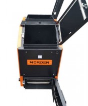Шахтный котел NORDEN 18 кВт (6 мм) - фото №3, в окне, миниатюра
