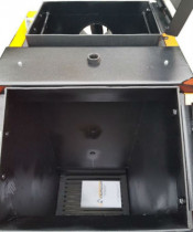 Шахтный котел NORDEN 25 кВт (6 мм) - фото №3, в окне, миниатюра