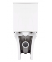 Унитаз Qtap Presto Quadro QT24221215AW Rimless с сиденьем Slim Duroplast / Soft-close / Quick Release  - фото №3, в окне, миниатюра