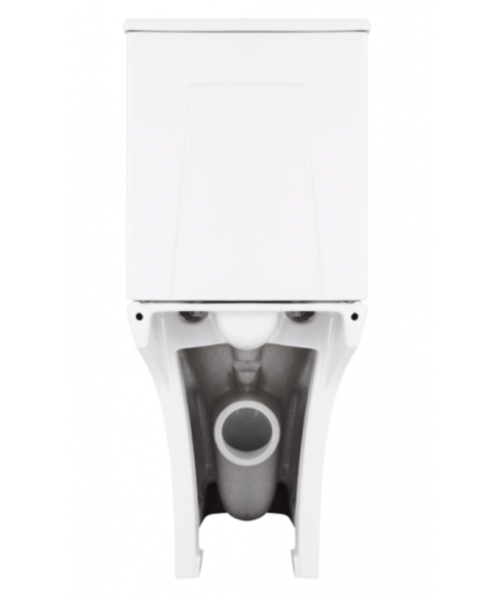 Унитаз Qtap Presto Quadro QT24221215AW Rimless с сиденьем Slim Duroplast / Soft-close / Quick Release  - фото №3, в окне