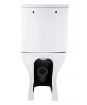 Унитаз Qtap Aries QT03228302W Rimless с сиденьем Slim Duroplast / Soft-close / Quick Release  - фото №3