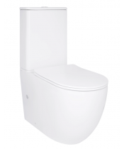Унитаз Qtap Robin New QT13226083AW Ultra Quiet с сиденьем Slim Duroplast / Soft-close / Quick Release 