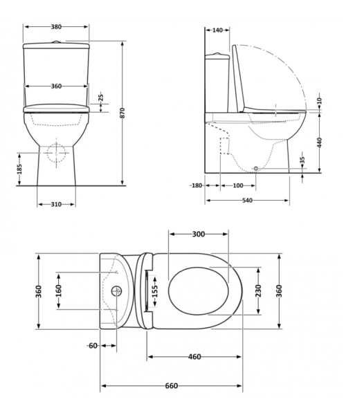 Унитаз Qtap Robin New QT13226083AW Ultra Quiet с сиденьем Slim Duroplast / Soft-close / Quick Release  - фото №3, в окне