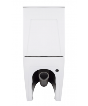 Унитаз Qtap Robin New QT13226083AW Ultra Quiet с сиденьем Slim Duroplast / Soft-close / Quick Release  - фото №3, в окне, миниатюра