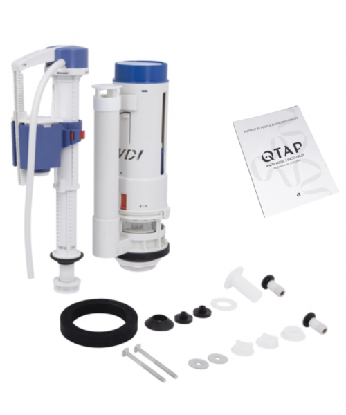 Унитаз Qtap Robin QT13226083AMB Ultra Quiet с сиденьем Slim Duroplast / Soft-close / Quick Release  - фото №3, в окне