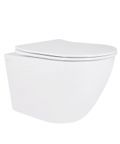 Унитаз Qtap Robin QT13332381АSW Ultra Quiet с сиденьем Slim Duroplast / Soft-close / Quick Release