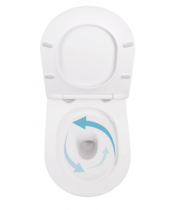 Унитаз Qtap Robin QT13332381АSW Ultra Quiet с сиденьем Slim Duroplast / Soft-close / Quick Release - фото №3, в окне, миниатюра