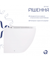 Унитаз Qtap Robin QT13332381AW Ultra Quiet с сиденьем Slim Duroplast / Soft-close / Quick Release - фото №3, в окне, миниатюра