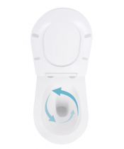 Унитаз Qtap Robin QT13332381AW Ultra Quiet с сиденьем Slim Duroplast / Soft-close / Quick Release - фото №2