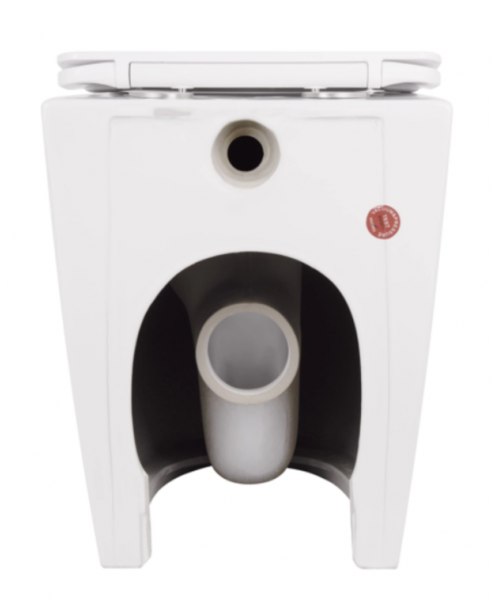 Унитаз Qtap Robin QT13332381AW Ultra Quiet с сиденьем Slim Duroplast / Soft-close / Quick Release - фото №3, в окне