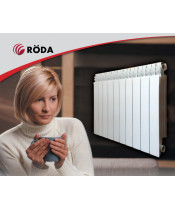 Биметаллический секционный радиатор Roda RBM 500/96 - фото №2