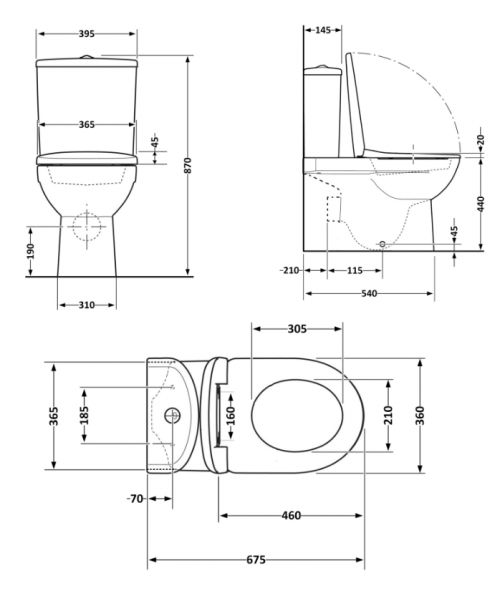Унитаз Qtap Scorpio QT14222125AUQW Ultra Quiet с сиденьем Slim Duroplast / Soft-close / Quick Release  - фото №3, в окне