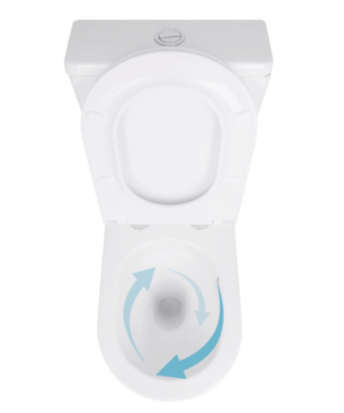 Унитаз Qtap Scorpio QT14222125AUQW Ultra Quiet с сиденьем Slim Duroplast / Soft-close / Quick Release  - фото №3, в окне