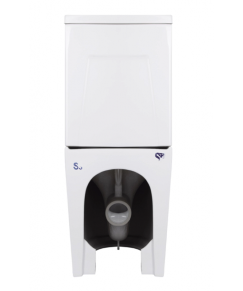 Унитаз Qtap Scorpio QT14222125AUQW Ultra Quiet с сиденьем Slim Duroplast / Soft-close / Quick Release  - фото №3, в окне