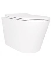 Унитаз Qtap Scorpio QT14332380AW Ultra Quiet с сиденьем Slim Duroplast / Soft-close / Quick Release