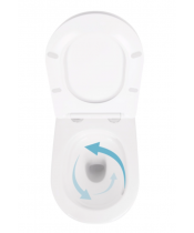 Унитаз Qtap Scorpio QT14332380AW Ultra Quiet с сиденьем Slim Duroplast / Soft-close / Quick Release - фото №3