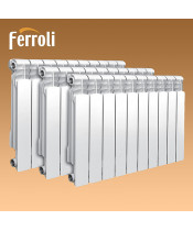 Алюминиевые радиаторы Ferroli Titano 500 Италия - фото №2