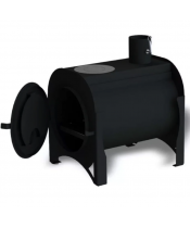 Печь дровяная буржуйка Скиф 40 с варочной плитой - фото №2