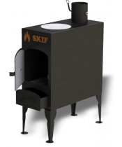 Печь дровяная буржуйка Скиф 50 с варочной плитой