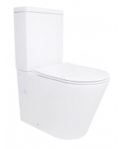 Унитаз Qtap Swan QT15222179W Rimless с сиденьем Slim Duroplast / Soft-close / Quick Release 