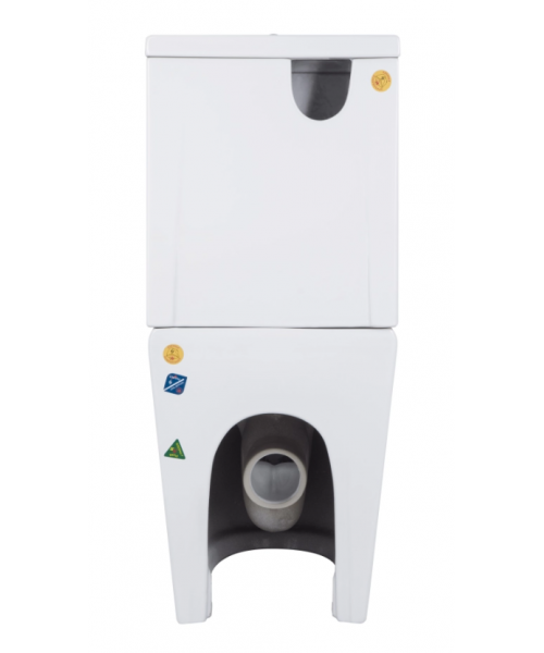 Унитаз Qtap Swan QT16222182TW Ultra Quiet с сиденьем Slim Duroplast / Soft-close / Quick Release  - фото №3, в окне