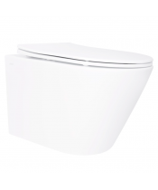 Унитаз Qtap Swan QT16335179W Ultra Quiet с сиденьем Slim Duroplast / Soft-close / Quick Release