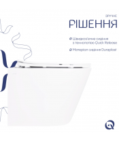 Унитаз Qtap Swan QT16335179W Ultra Quiet с сиденьем Slim Duroplast / Soft-close / Quick Release - фото №3, в окне, миниатюра