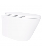 Унитаз Qtap Swan QT16335180W Ultra Quiet с сиденьем Slim Duroplast / Soft-close / Quick Release