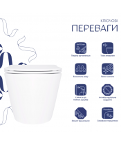 Унитаз Qtap Swan QT16335180W Ultra Quiet с сиденьем Slim Duroplast / Soft-close / Quick Release - фото №3, в окне, миниатюра