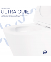 Унитаз Qtap Swan QT16335180W Ultra Quiet с сиденьем Slim Duroplast / Soft-close / Quick Release - фото №3