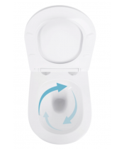 Унитаз Qtap Swan QT16335180W Ultra Quiet с сиденьем Slim Duroplast / Soft-close / Quick Release - фото №2